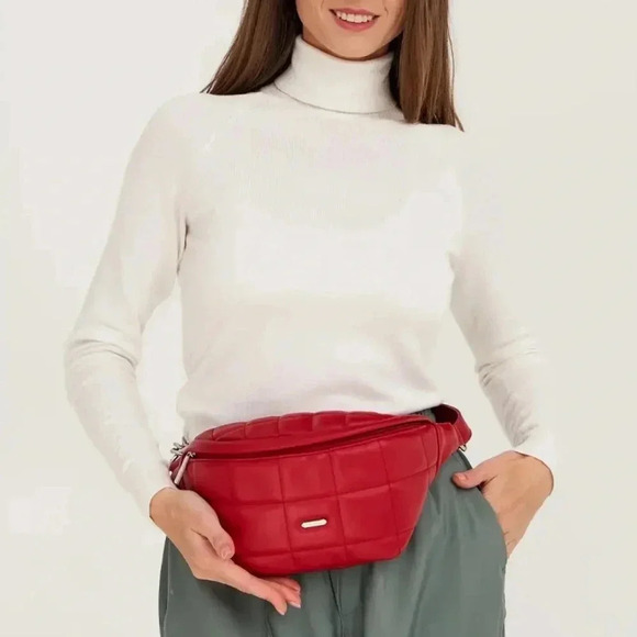 New Crossbody Leather Red - Picture 14 of 15